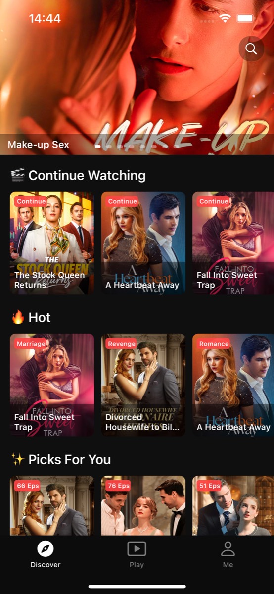 BuzzReel Discover Page